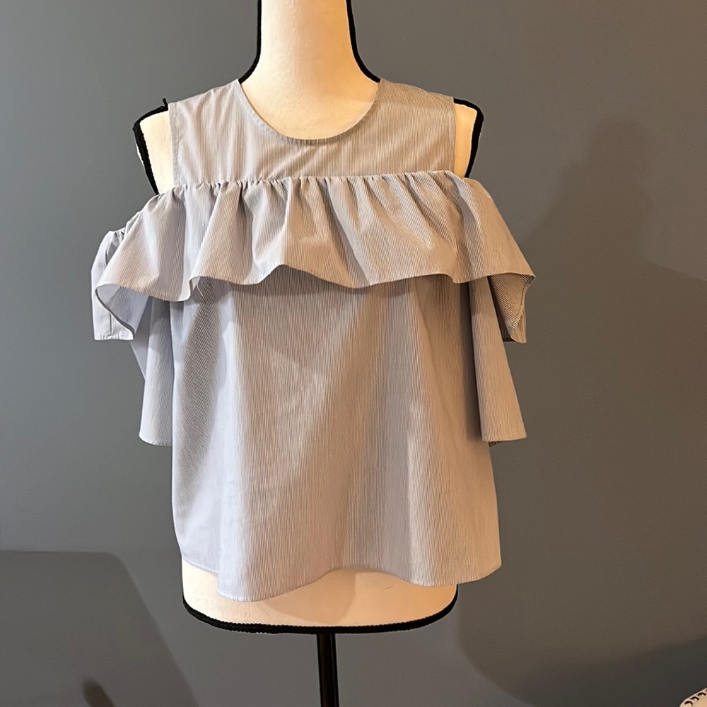 BCBG striped blouse
